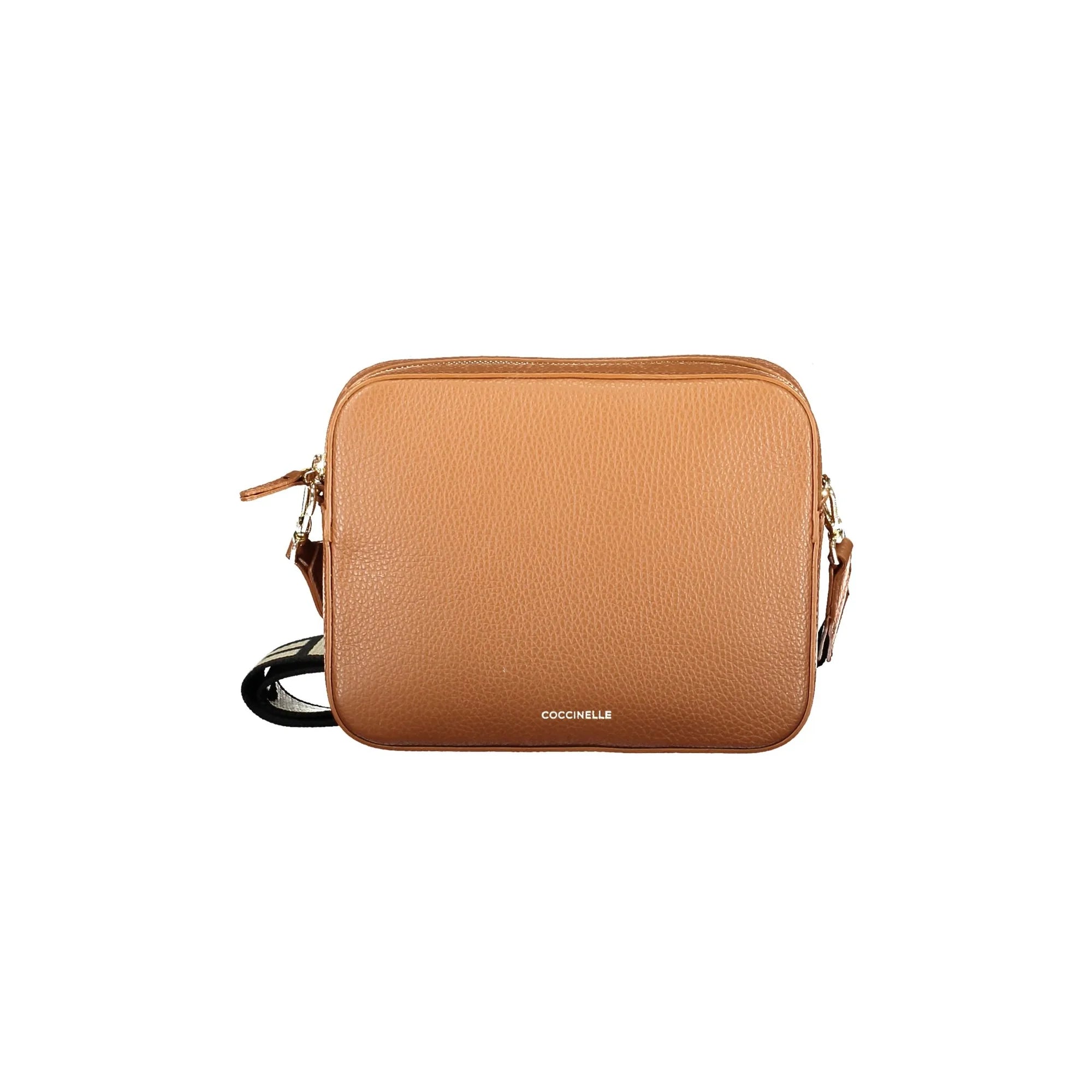 Coccinelle Borsa a Tracolla Pelle Donna Marrone Logo Borse - foto prodotto