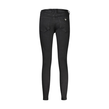 Guess Jeans Donna Nero Logo - vista 2