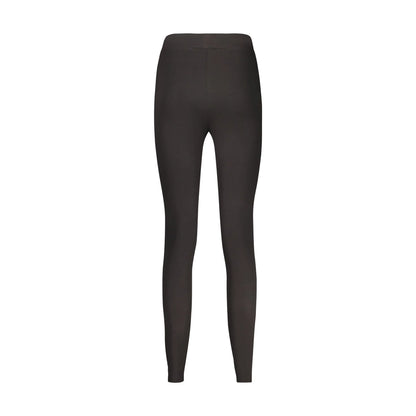 Fila Pantaloni Leggins Donna Nero Ricamo - vista 2