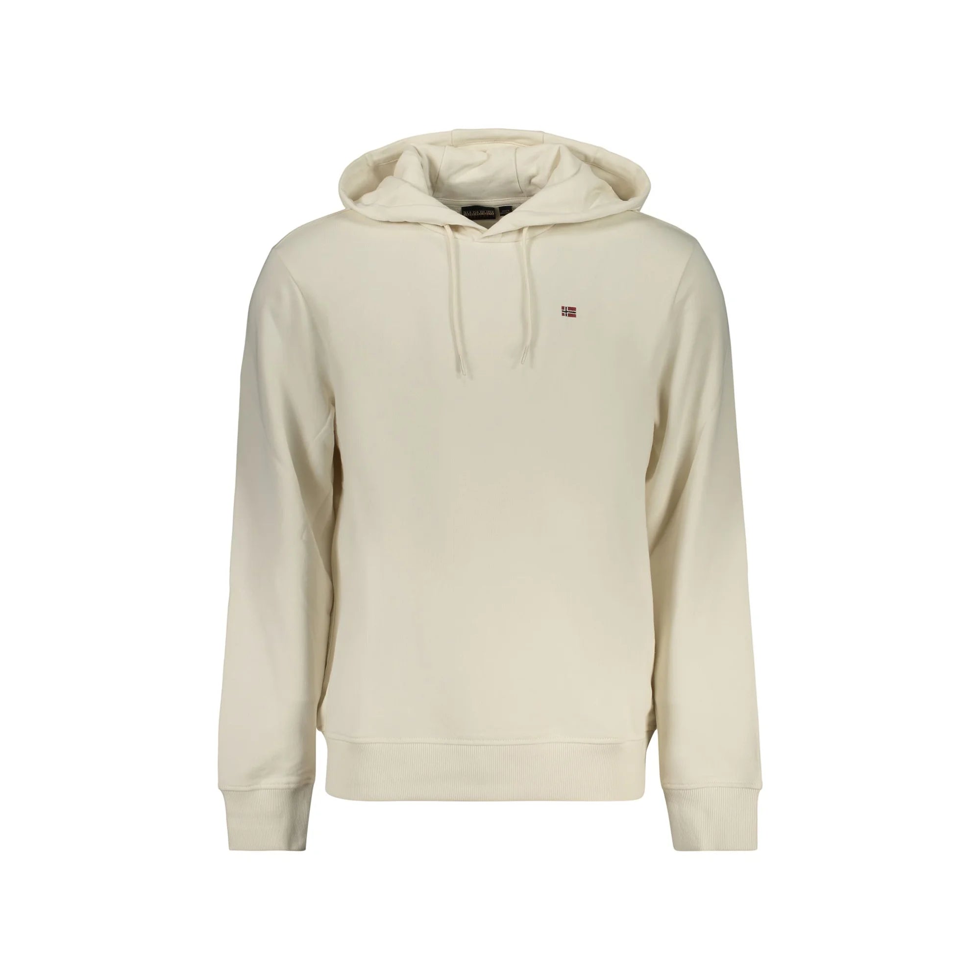 NAPAPIJRI FELPA SENZA ZIP UOMO BIANCO