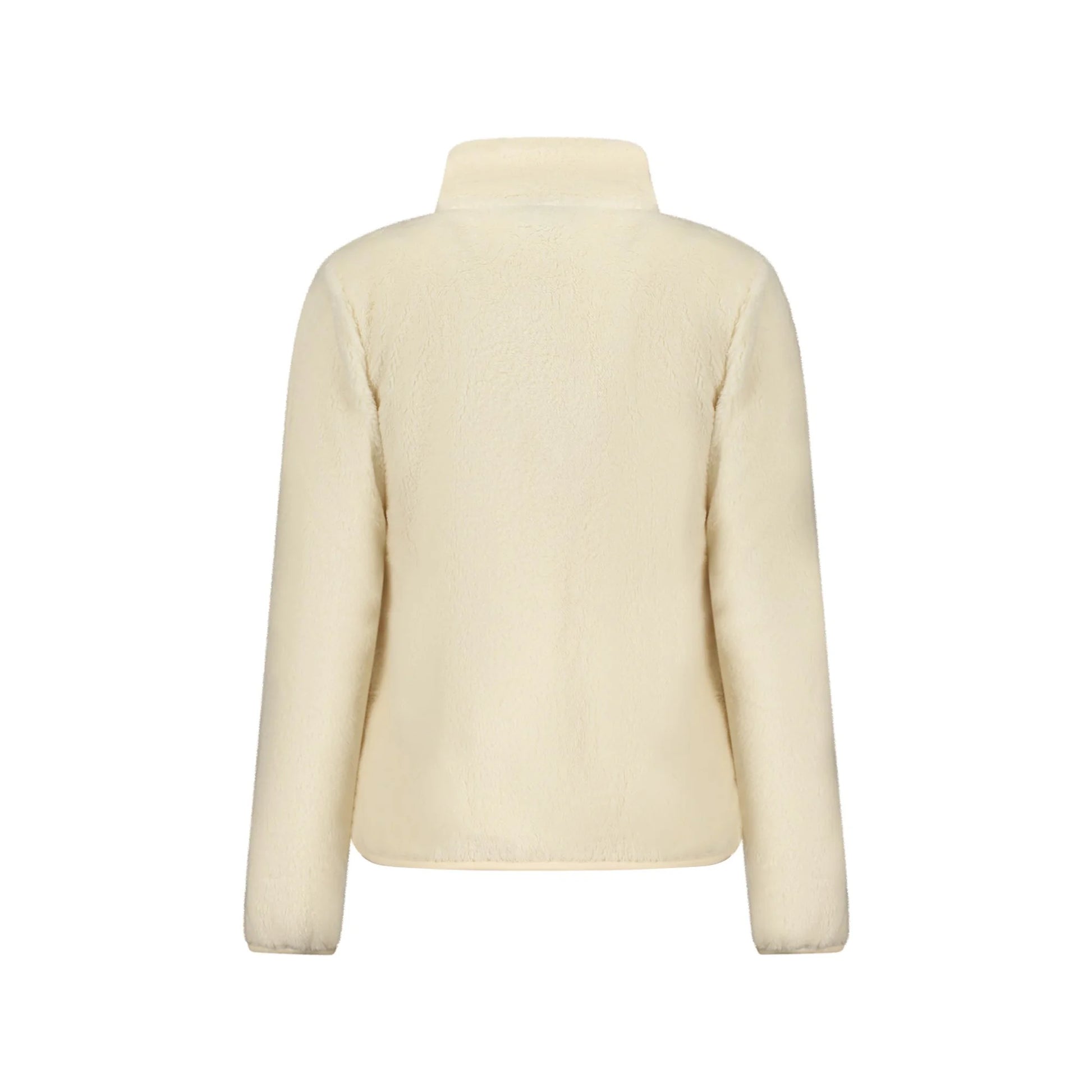 Norway 1963 Felpa Donna Bianca con Zip Peluche Applicazione Logo Felpe bianco - vista 2