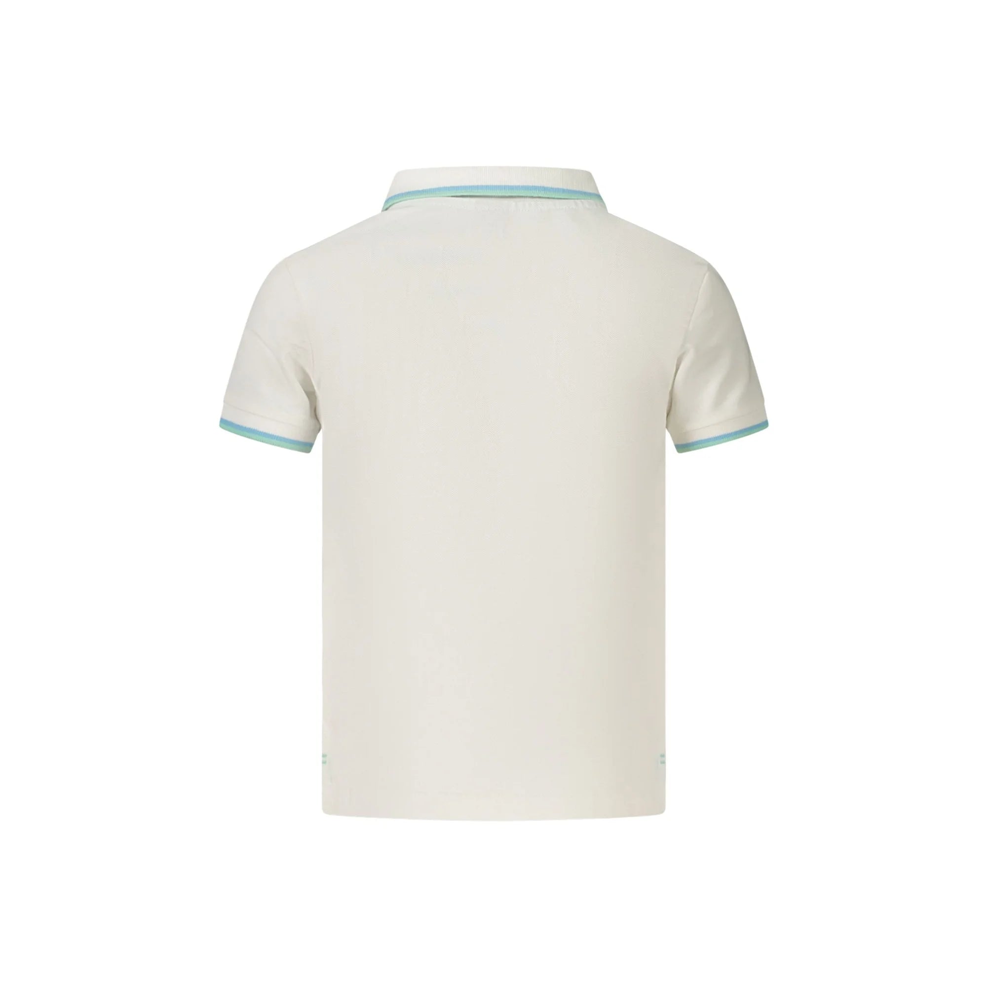 NORTH SAILS POLO MANICHE CORTE BAMBINO BIANCO