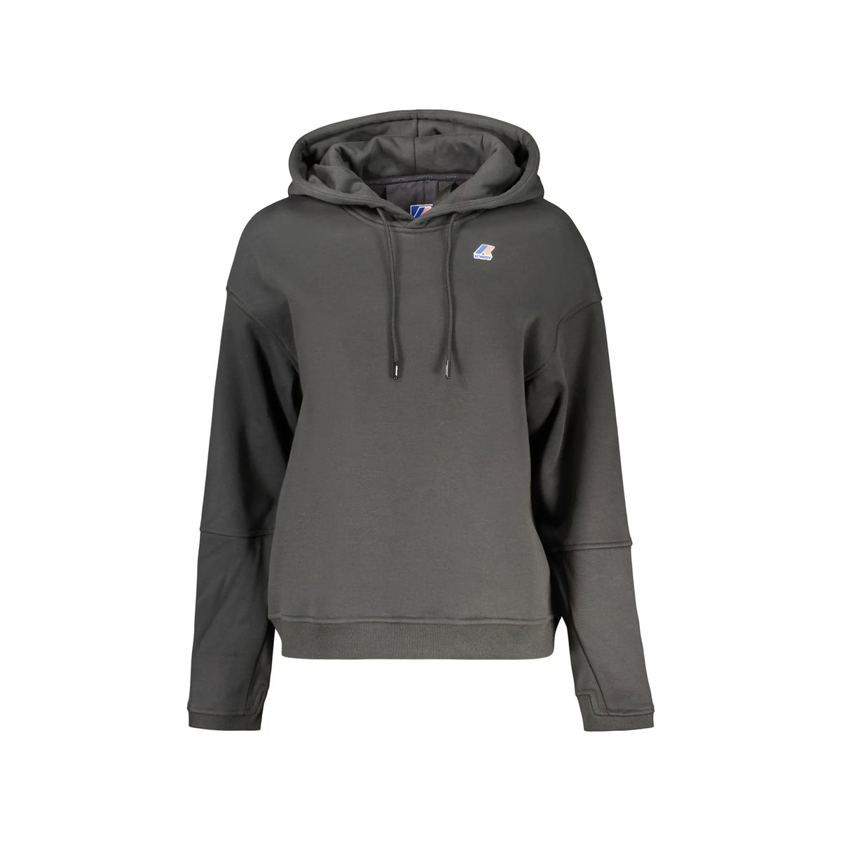 K-WAY FELPA SENZA ZIP UOMO NERO