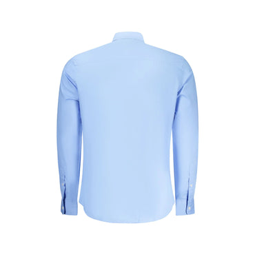 North Sails Camicia Maniche Lunghe Uomo Azzurra Ricamo Camicie azzurro - vista 2