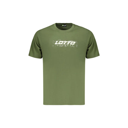 LOTTO T-SHIRT MANICHE CORTE UOMO VERDE