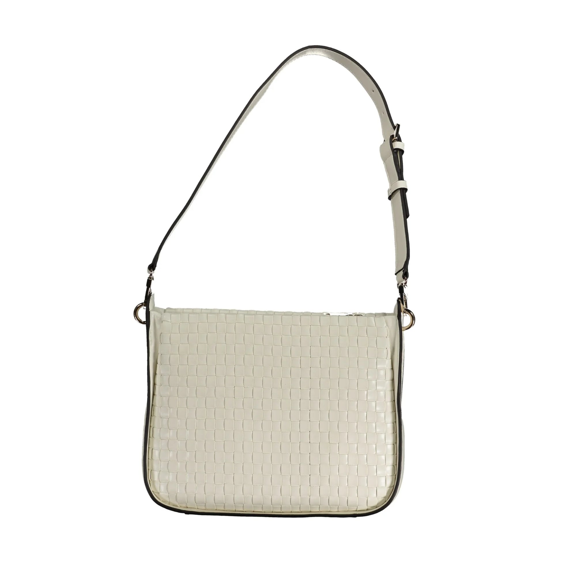 GUESS JEANS Borsa Donna MAJKA Bianca con Manico Regolabile Borse bianco - vista 2