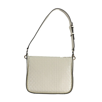 GUESS JEANS Borsa Donna MAJKA Bianca con Manico Regolabile Borse bianco - vista 2