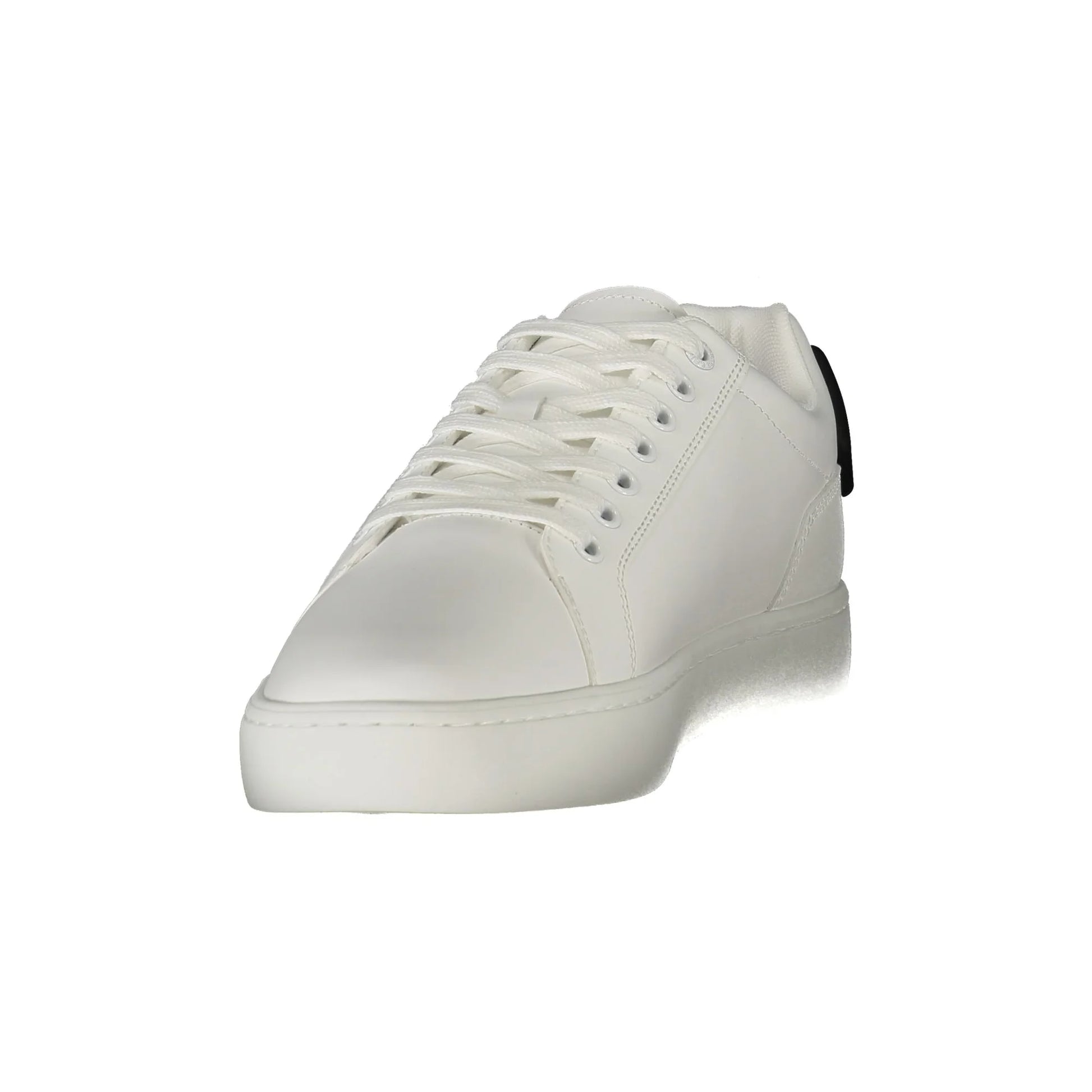CALVIN KLEIN Calzature Sportive Uomo Bianche con Dettagli Neri Sneakers nero - vista 3