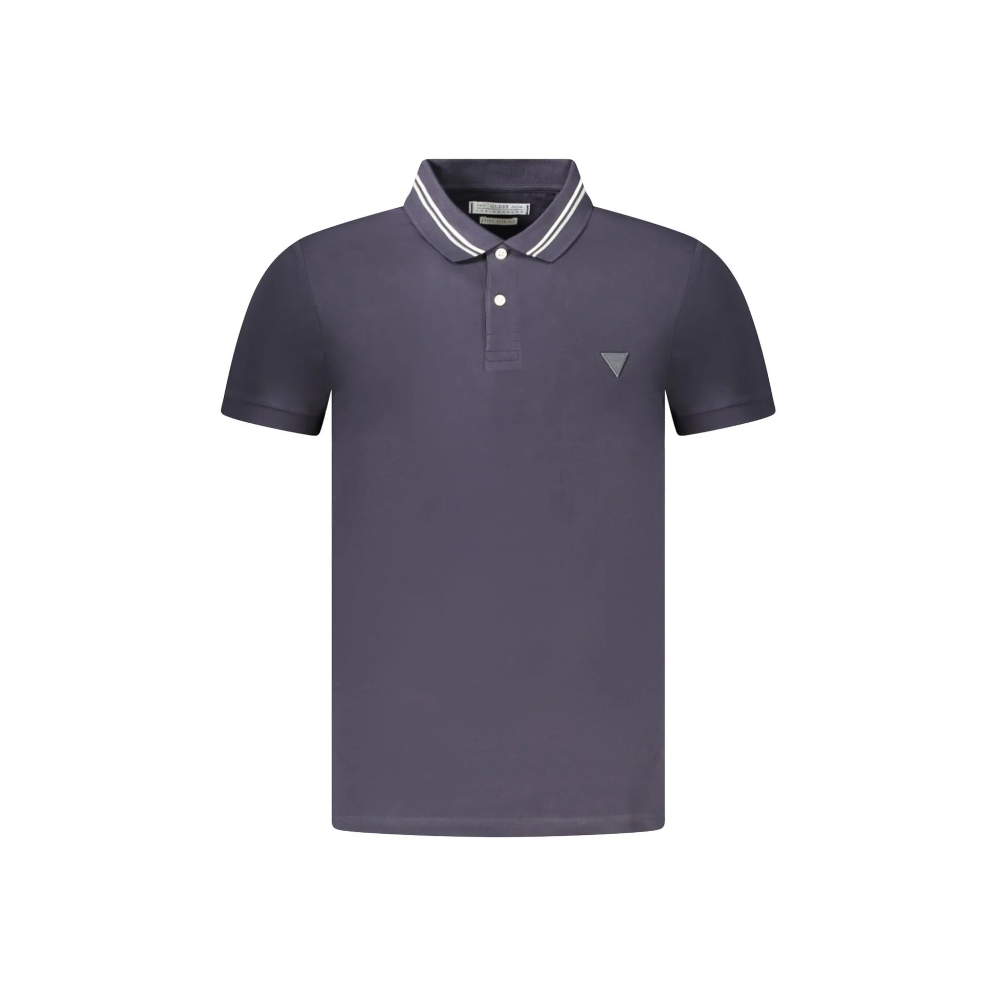 Guess Jeans Polo Maniche Corte Uomo Blu Logo - foto prodotto