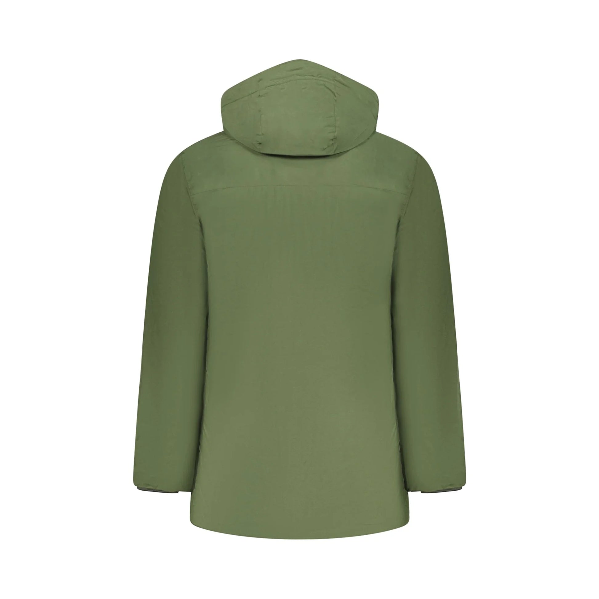 U.S. Grand Giubbotto Uomo Verde con Cappuccio Zip Ricamo Logo Giubbotti e Giacche - vista 2
