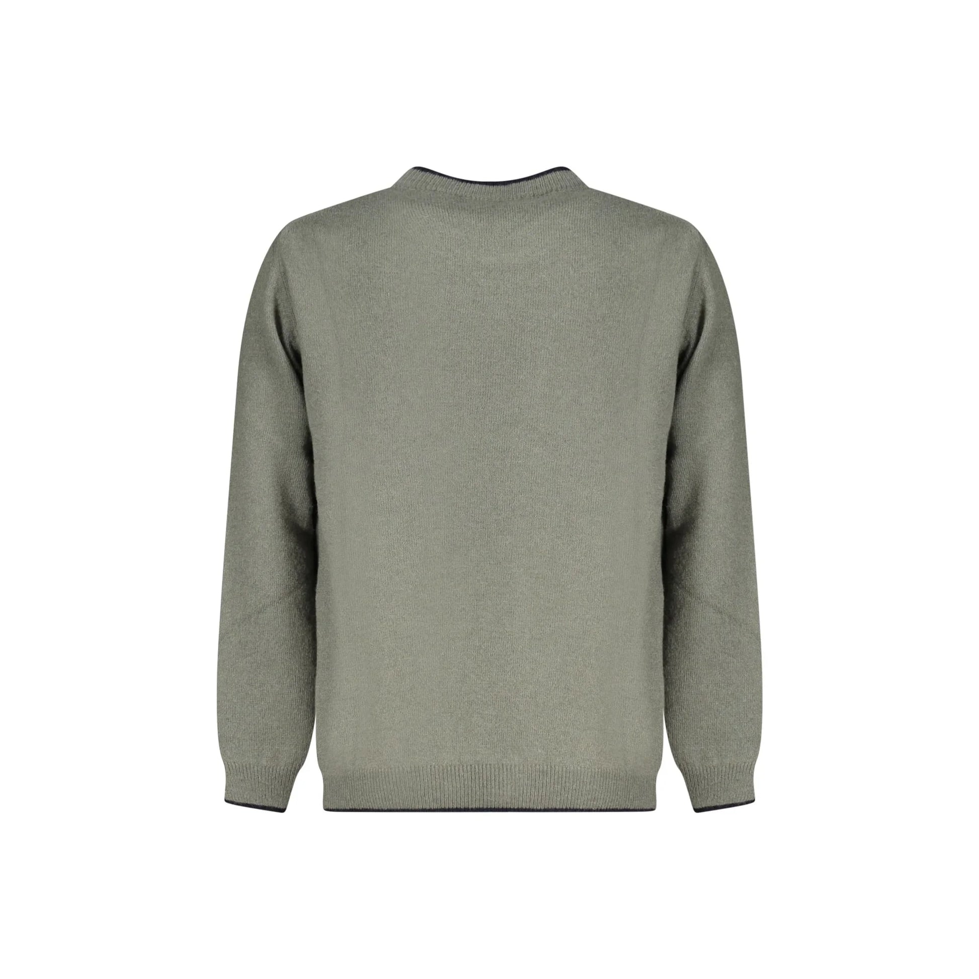 North Sails Maglione Bambino Verde Girocollo Lana Cachemire Logo Maglie unisex - vista 2