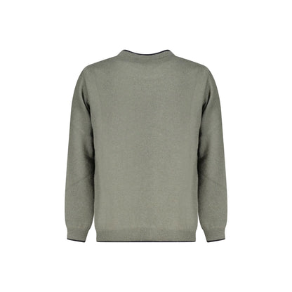 North Sails Maglione Bambino Verde Girocollo Lana Cachemire Logo Maglie unisex - vista 2