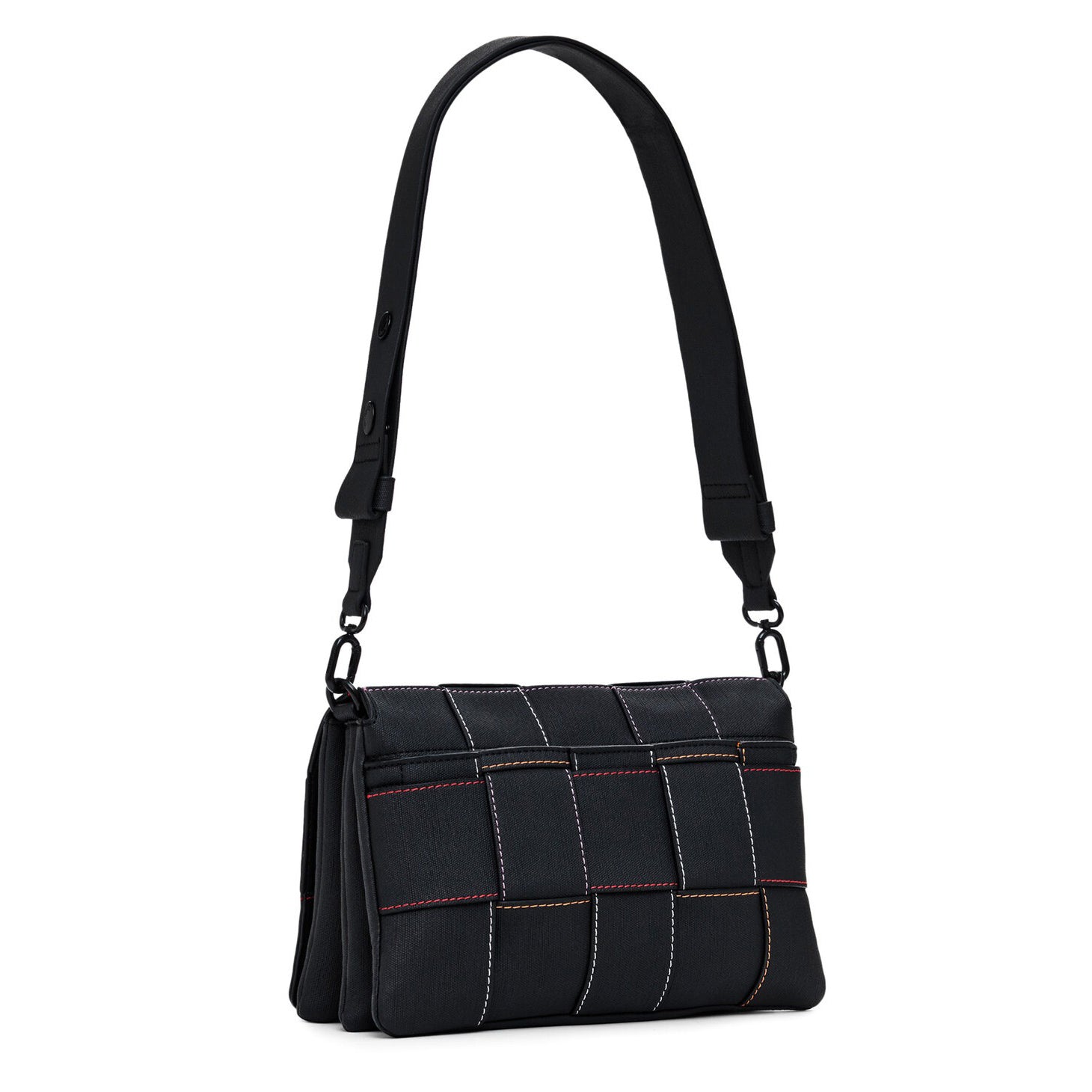 Borsa Donna a Tracolla Desigual Yoko Dortmund Flap Nera