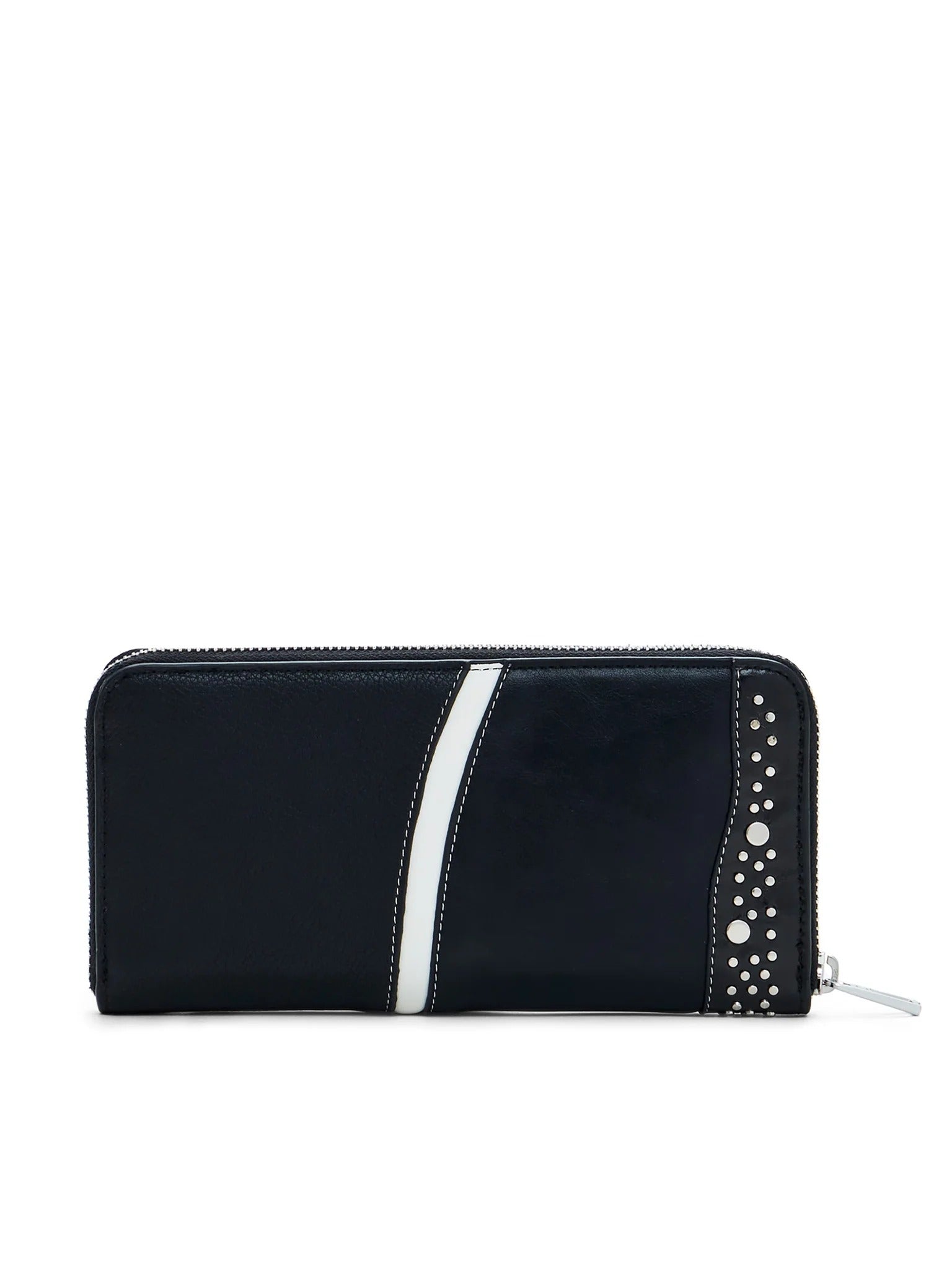 Portafoglio Donna Grande Desigual Nero in Similpelle 25SAYP24