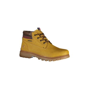 U.S. Grand Stivaletti Uomo Giallo Stampa Logo - vista 2