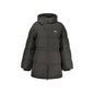 Fila Giubbotto Donna Nero Lungo con Cappuccio Water Repellent Logo Giubbotti e Giacche - foto prodotto