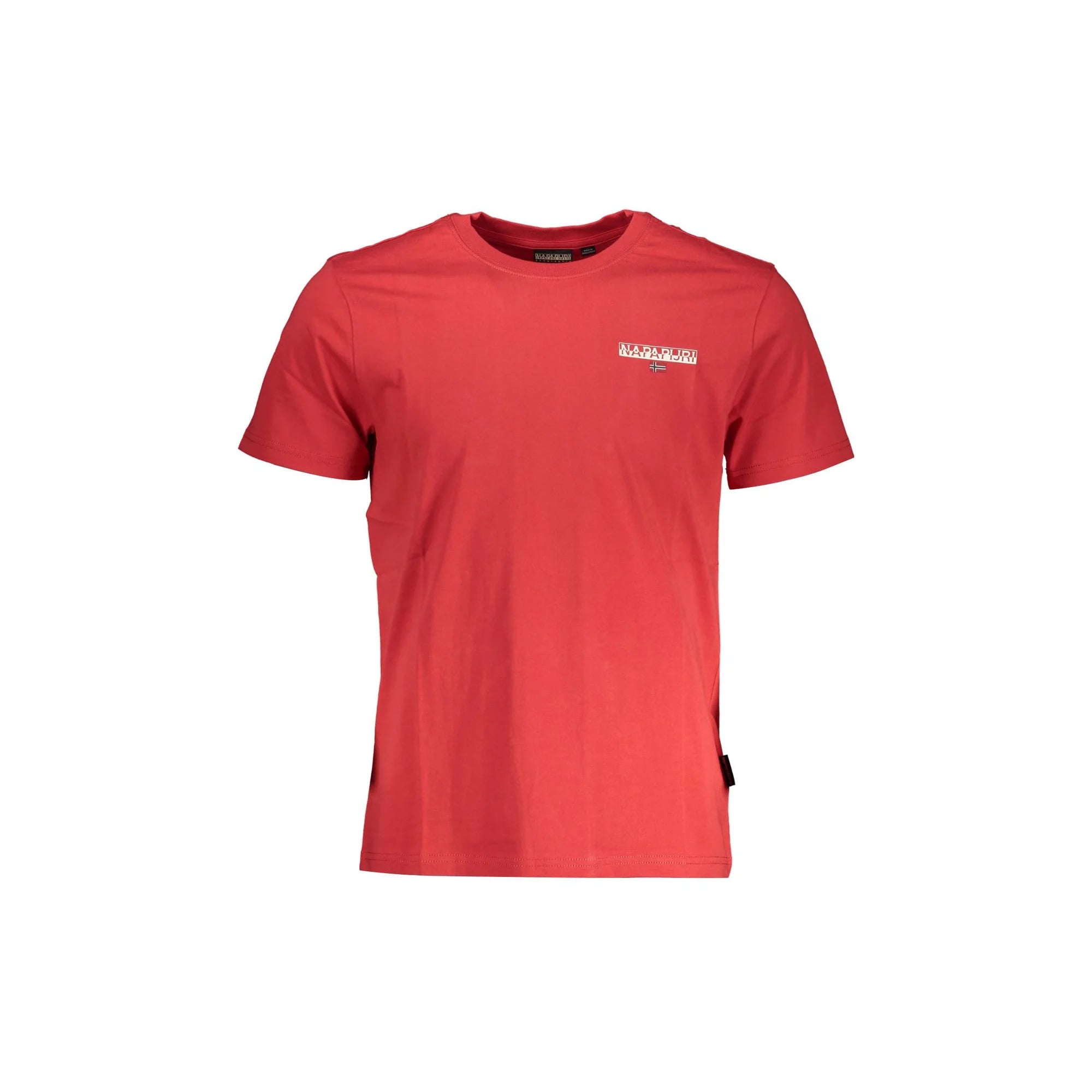 NAPAPIJRI T-SHIRT MANICHE CORTE UOMO ROSSO