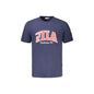 Fila T-Shirt Maniche Corte Uomo Blu Stampa Logo - foto prodotto