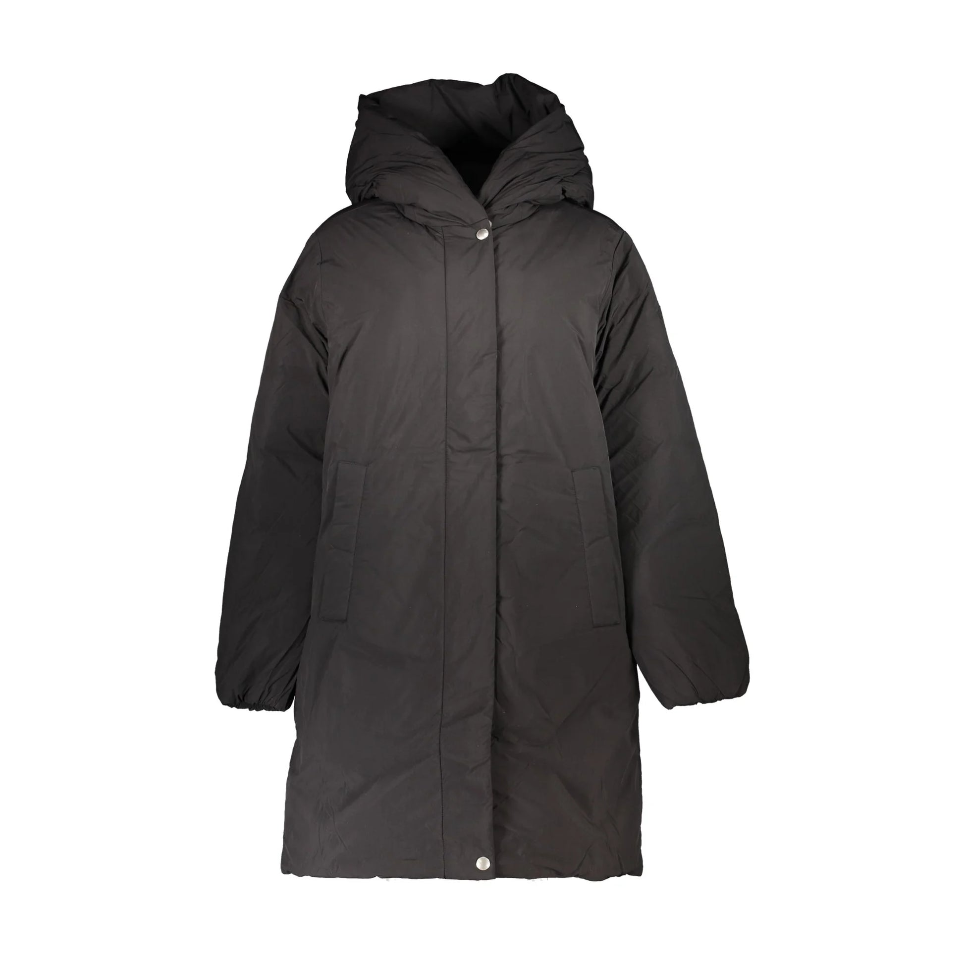 Tommy Hilfiger Giubbotto Maniche Lunghe Donna Nero Water Repellent Logo Giubbotti e Giacche - foto prodotto