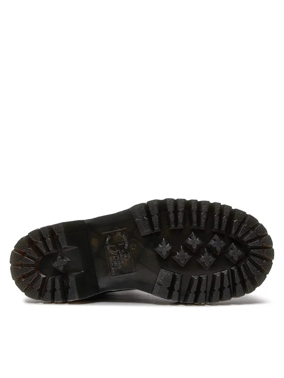 DR. MARTENS Stivaletti Donna Neri Jadon Polished Smooth