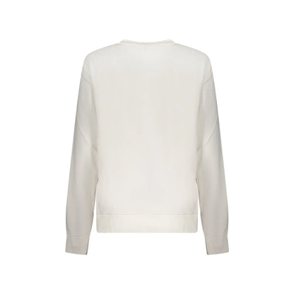 Fila Felpa Donna Bianca Girocollo Garzata Ricamo Logo Felpe bianco - vista 2