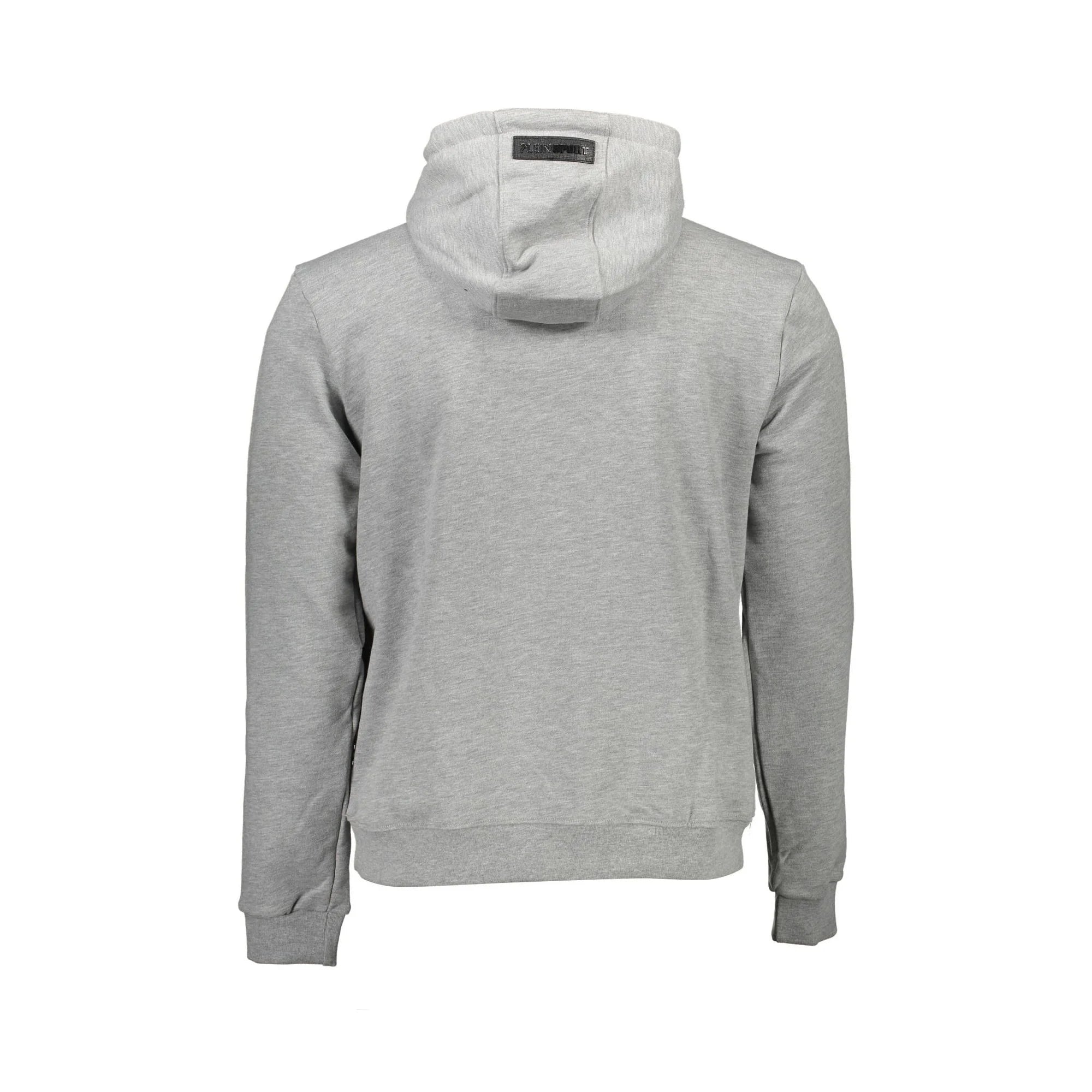 PLEIN SPORT FELPA SENZA ZIP UOMO GRIGIO
