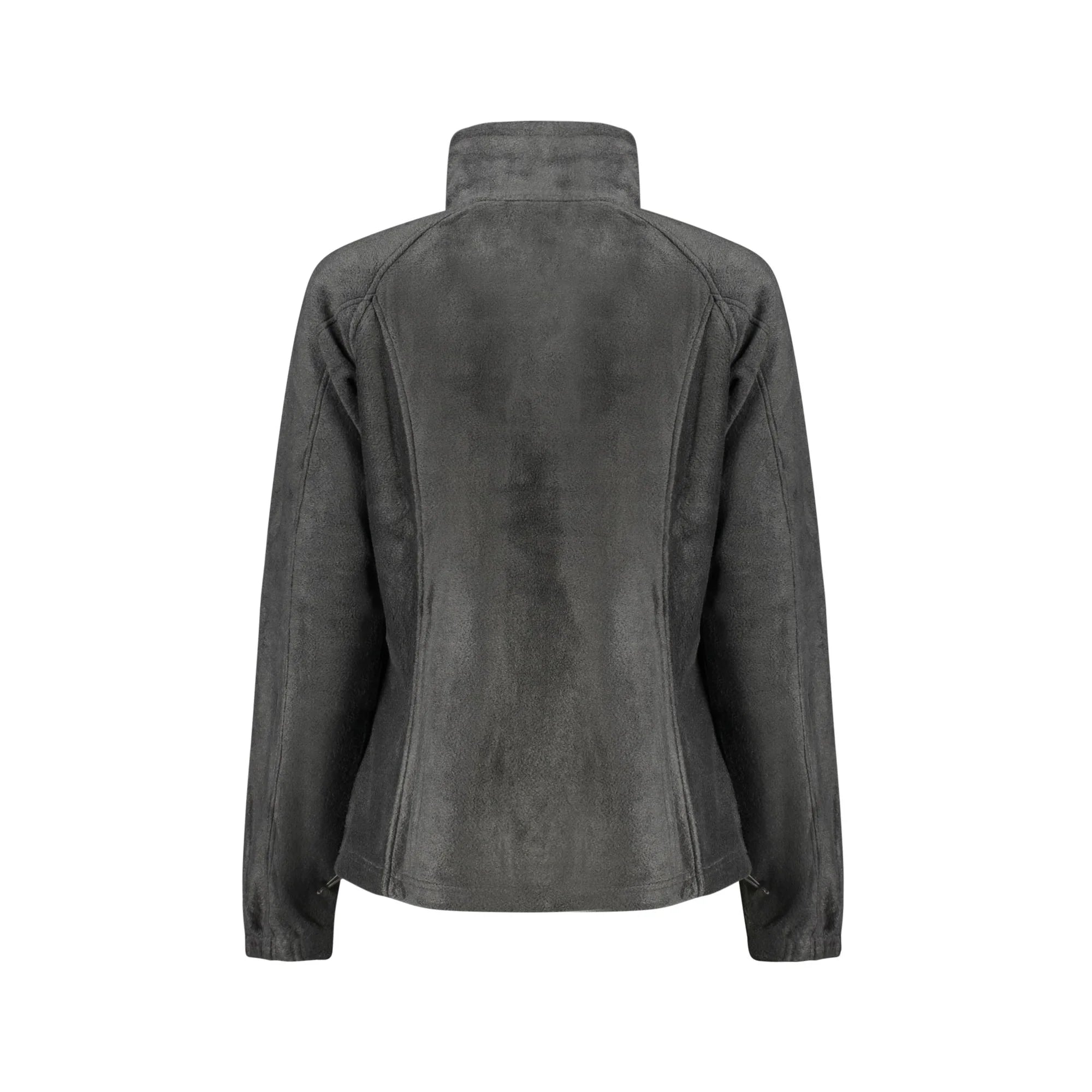 COLUMBIA FELPA CON ZIP DONNA NERO