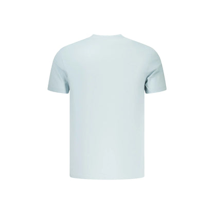 CALVIN KLEIN T-SHIRT MANICHE CORTE UOMO AZZURRO
