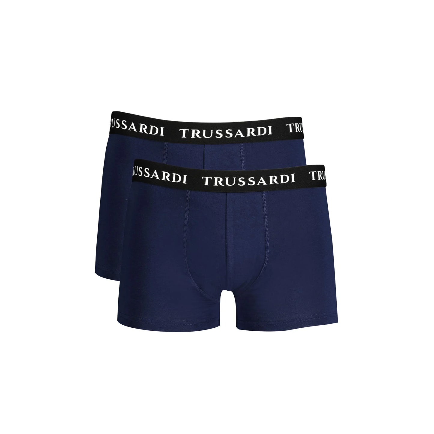 Trussardi Boxer Uomo Blu Stampa Logo Intimo - foto prodotto