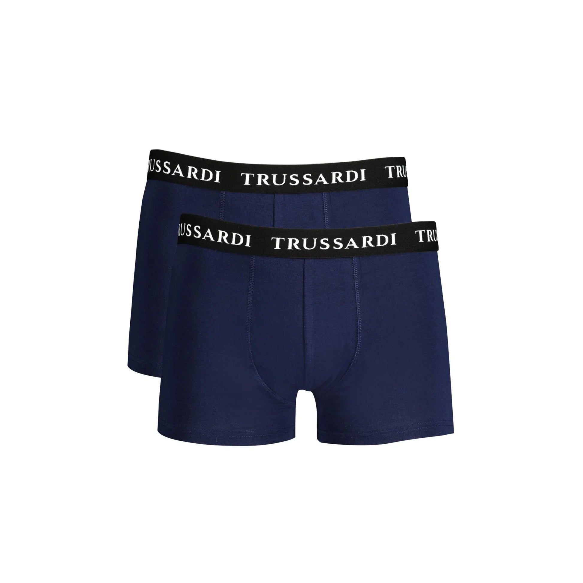 Trussardi Boxer Uomo Blu Stampa Logo Intimo - foto prodotto