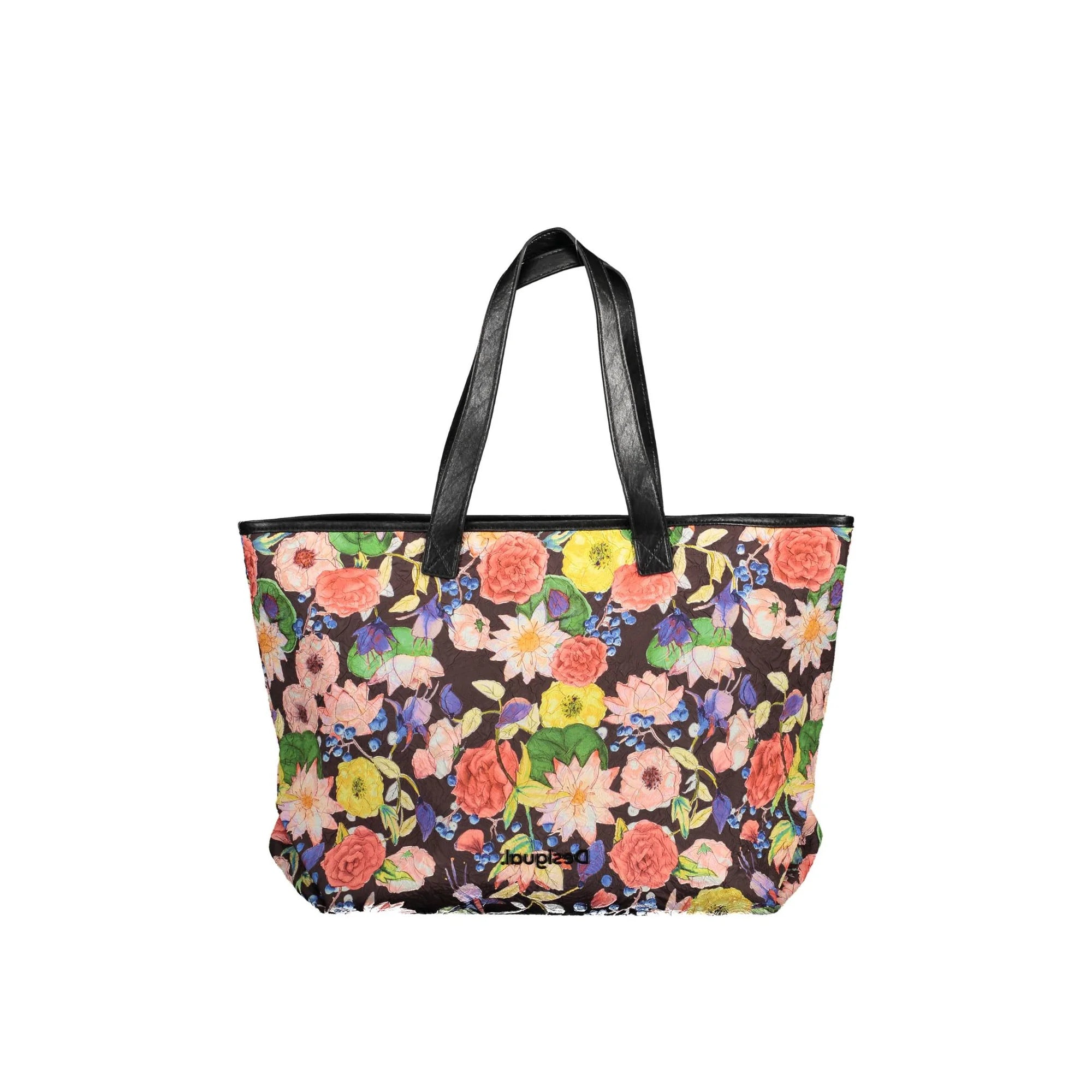 DESIGUAL BORSA DONNA NERO