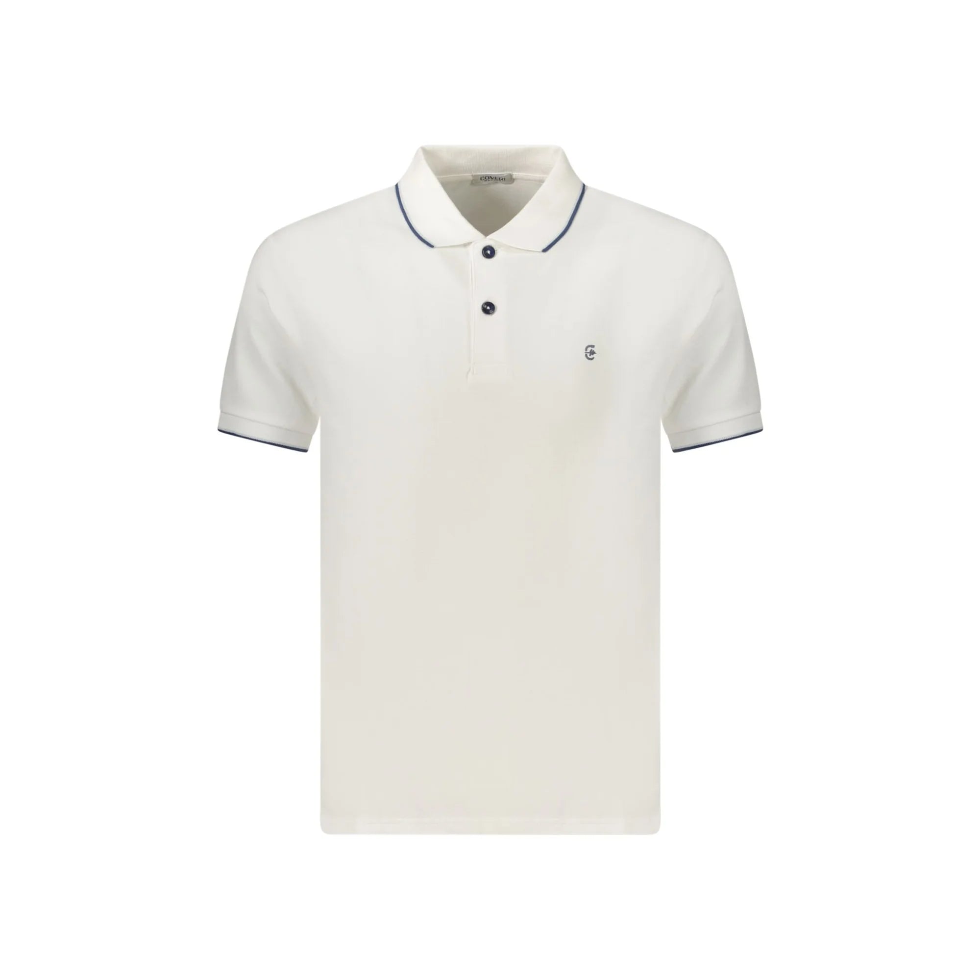 COVERI MOVING POLO MANICHE CORTE UOMO BIANCO