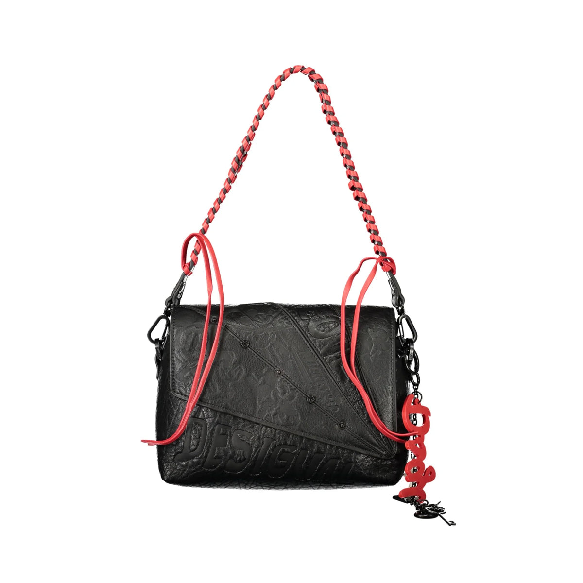 DESIGUAL BORSA DONNA NERO