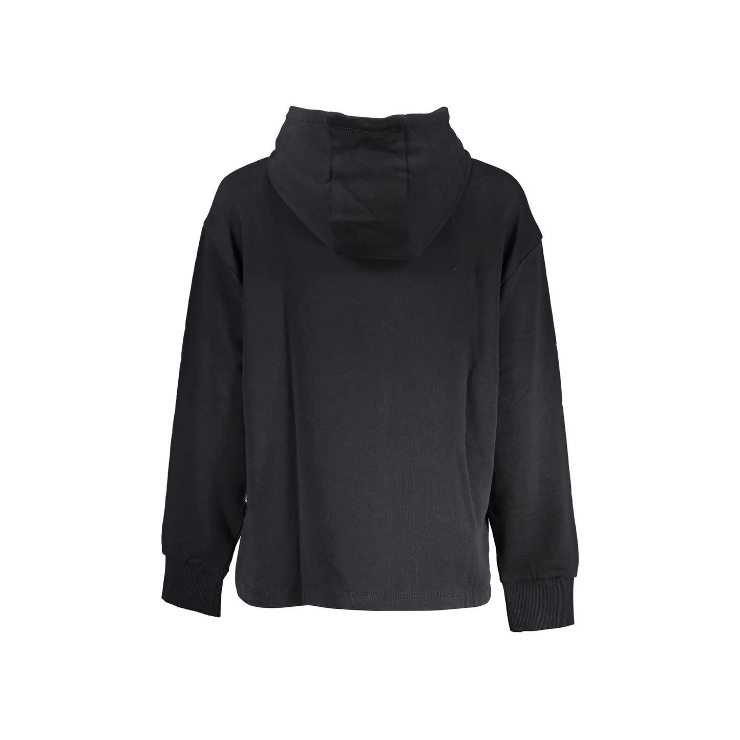 Napapijri Felpa Maniche Lunghe Donna Nera Ricamo Felpe nero - vista 2