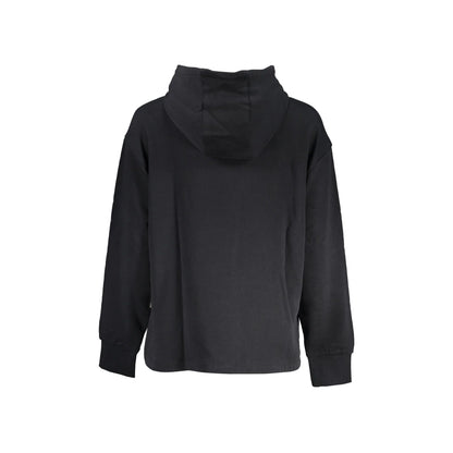 Napapijri Felpa Maniche Lunghe Donna Nera Ricamo Felpe nero - vista 2