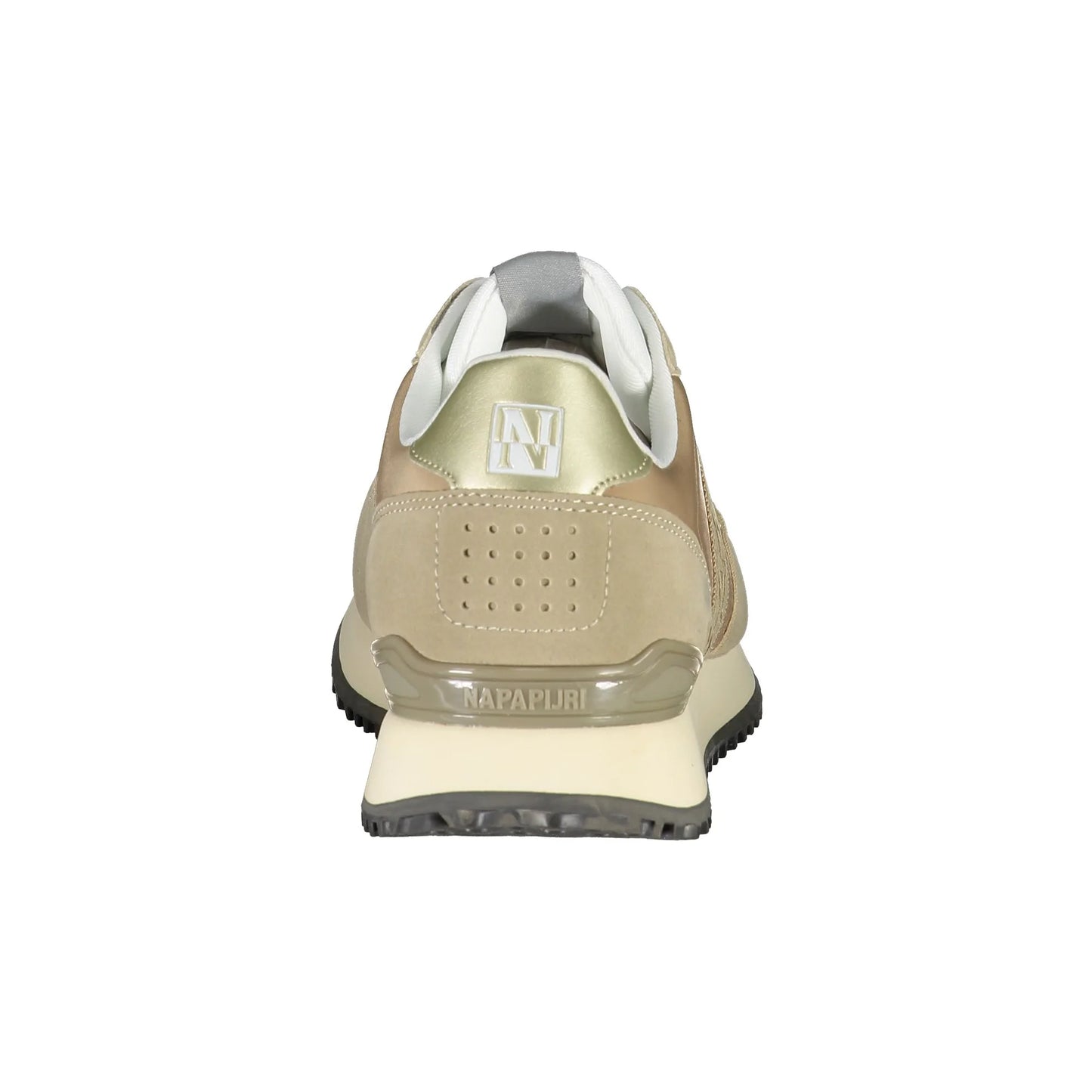 Napapijri Shoes Sneakers Donna Beige Stampa Logo - vista 3