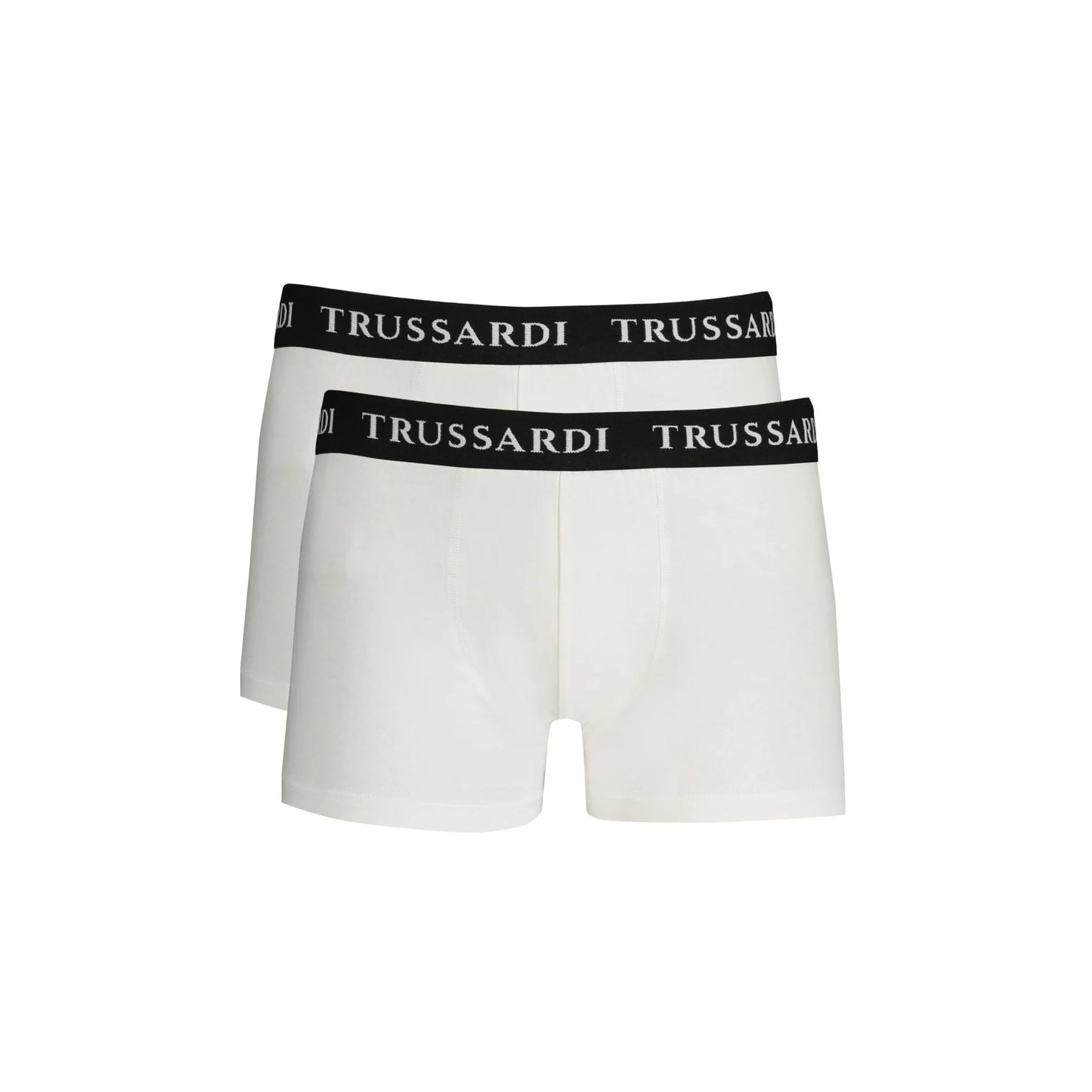 Trussardi Boxer Uomo Bianco Stampa Logo Intimo - foto prodotto