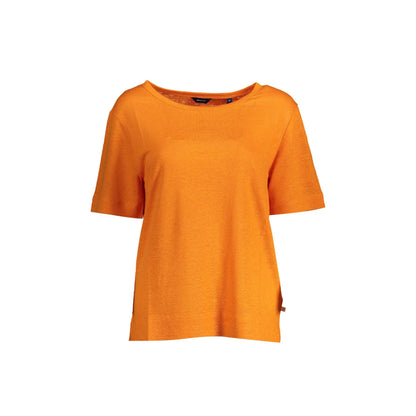 GANT T-SHIRT MANICHE CORTE DONNA ARANCIO