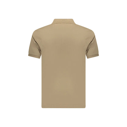 COVERI MOVING POLO MANICHE CORTE UOMO MARRONE