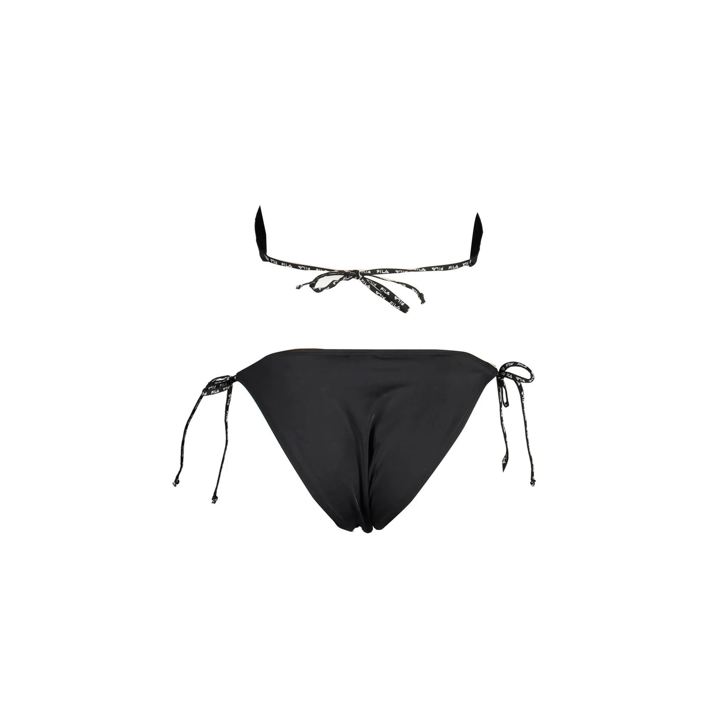 Fila Costume da Mare Donna Nero Stampa Logo - vista 2
