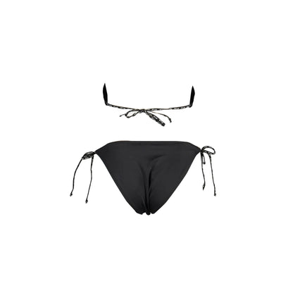 Fila Costume da Mare Donna Nero Stampa Logo - vista 2