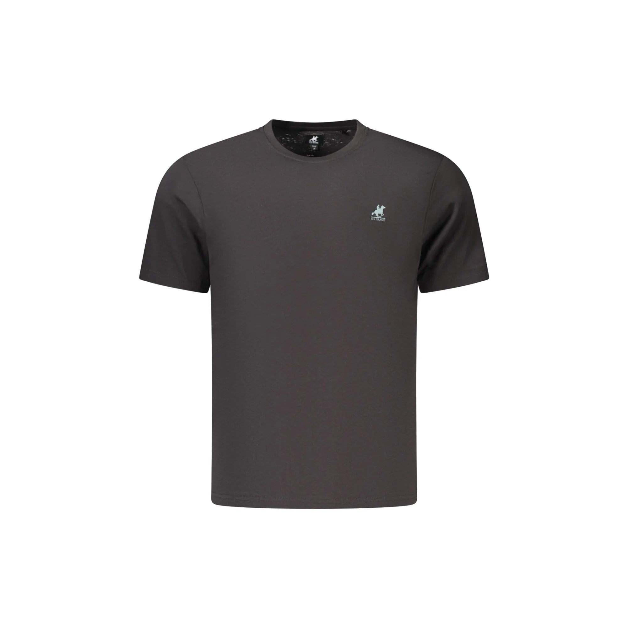 U.S. GRAND T-SHIRT MANICHE CORTE UOMO NERO