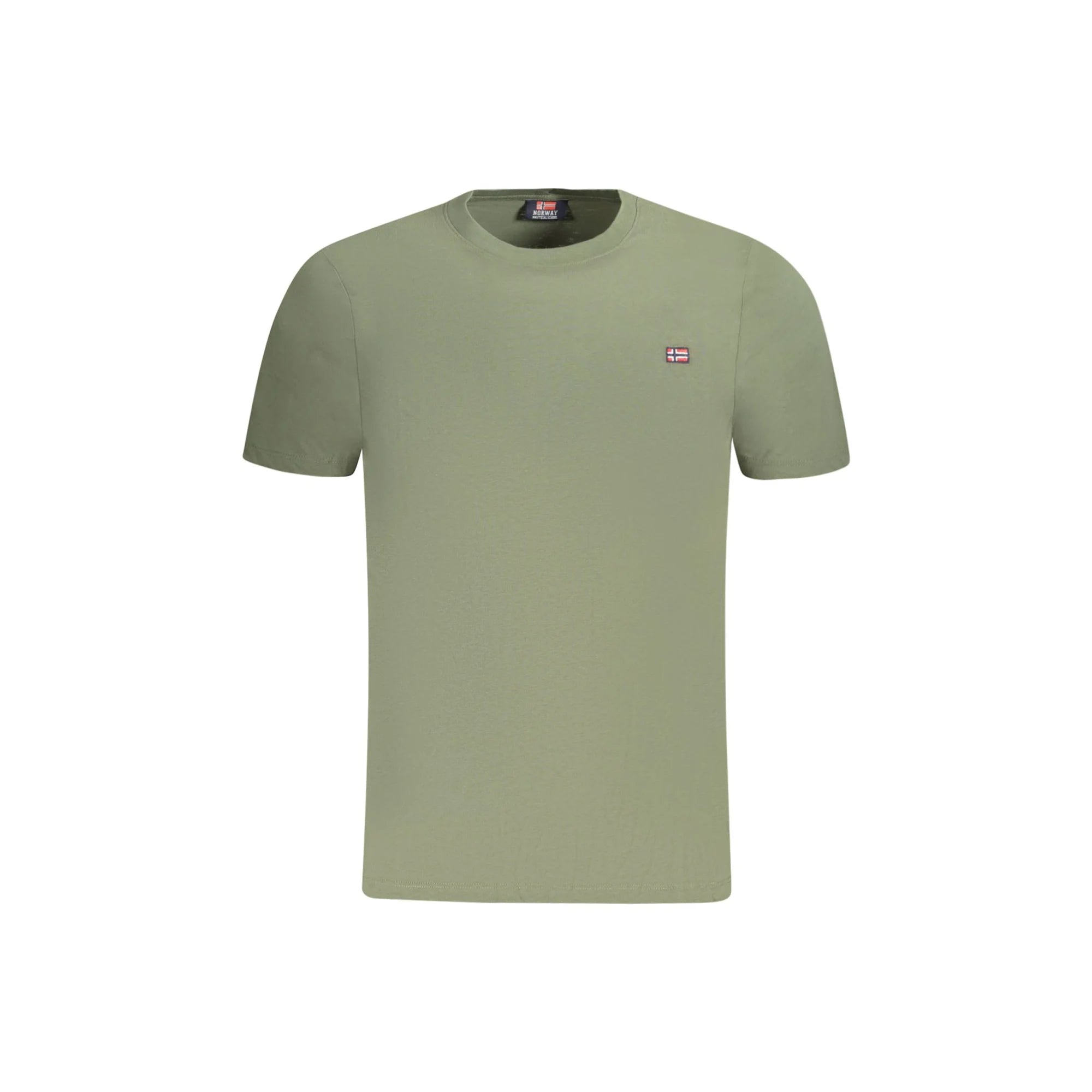 Norway 1963 T-Shirt Maniche Corte Uomo Verde Logo - foto prodotto