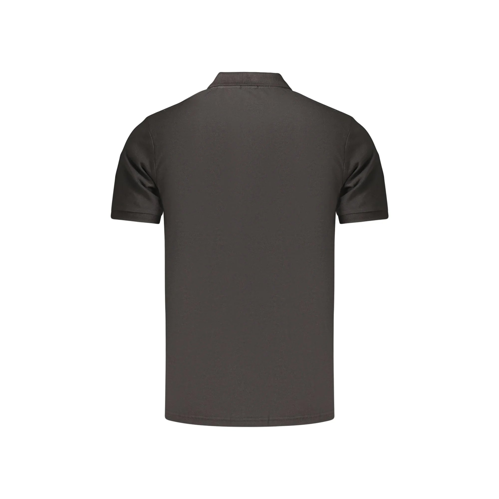 RIFLE POLO MANICHE CORTE UOMO NERO