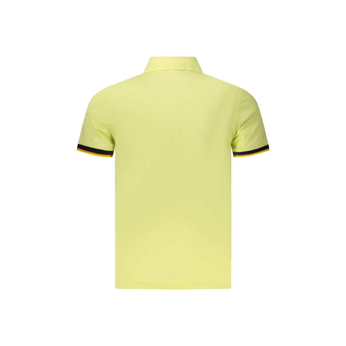 K-WAY POLO MANICHE CORTE UOMO GIALLO