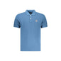 North Sails Polo Uomo Blu Maniche Corte Cotone Logo - foto prodotto