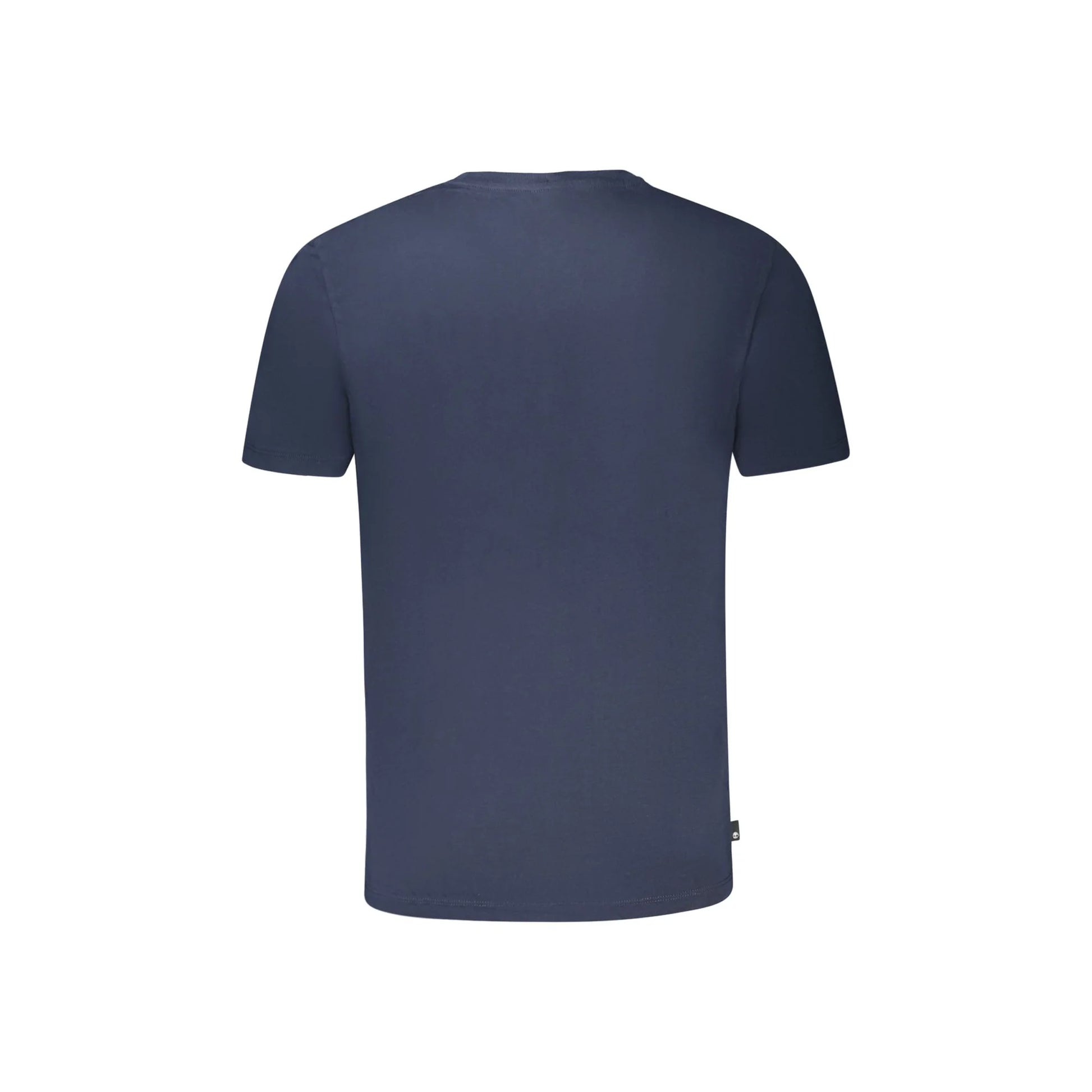 Timberland T-Shirt Maniche Corte Uomo Blu Stampa Logo - vista 2