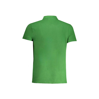 Cavalli Class Polo Maniche Corte Uomo Verde Stampa - vista 2