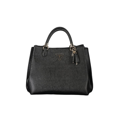 Guess Jeans Borsa Donna Nera Gizele con Tracolla e Doppi Manici Borse Nero - foto prodotto