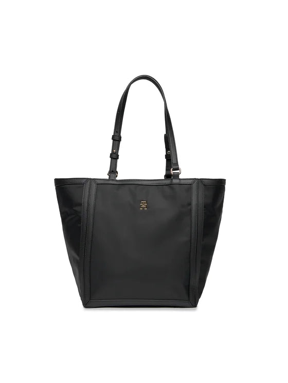 tommy hilfiger borsetta th essential s tote aw0aw15717 nero 8720645810810 - immagine 1